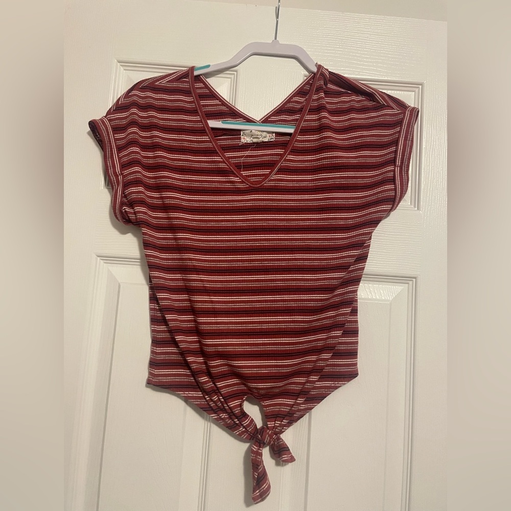 Pink rose - small - shirt